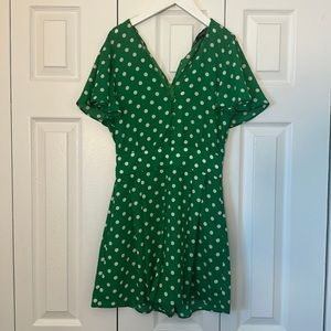 Zara Green short dress